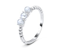 Pearl Silver Rings NSR-2910